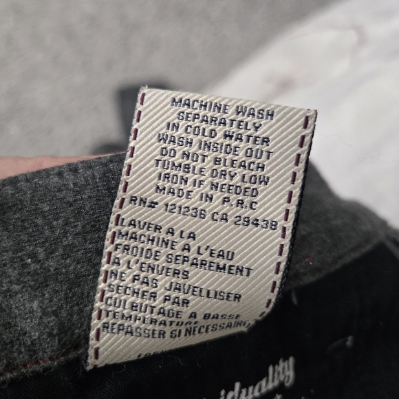 Cult Of Individuality Teaser Skinny Size 28 Gray #059 - Picture 13 of 14